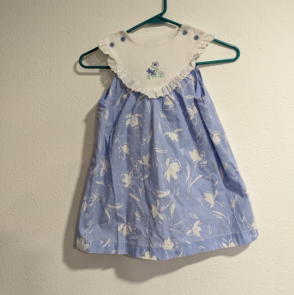 Vintage Little Bitty Floral Sundress, Girls 6
